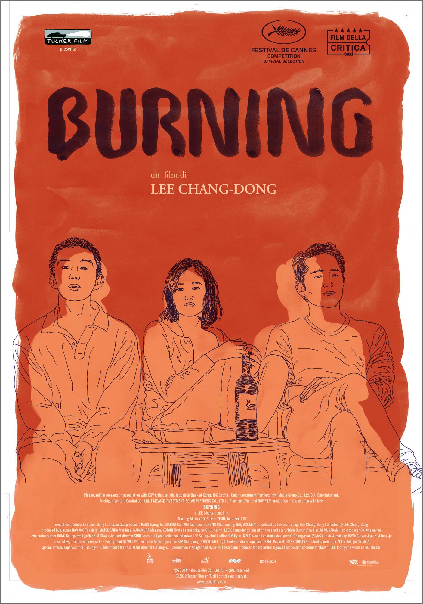 Locandina del film Burning